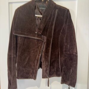 Brown Suede Jacket